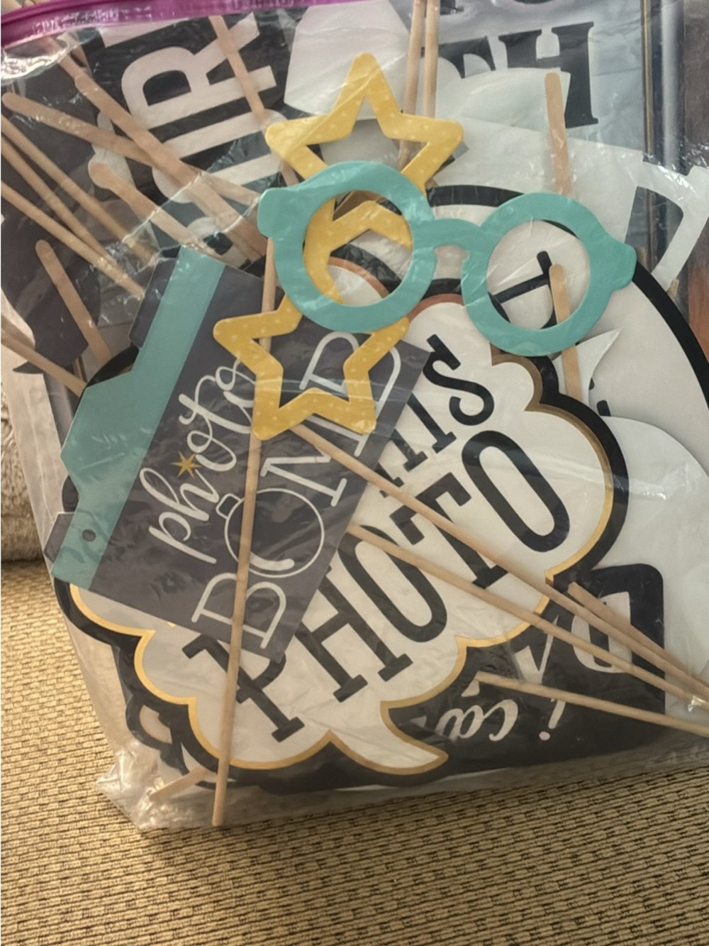 Large set of Photo Booth Party Props Set